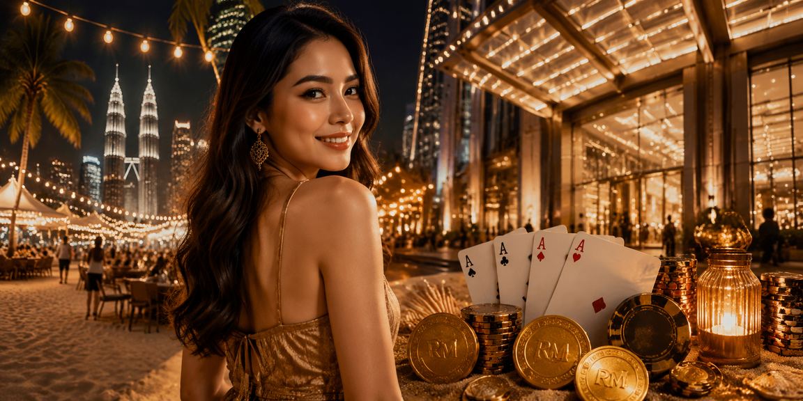 Pemain poker Kuala Lumpur menikmati meja kasino langsung berkualiti tinggi