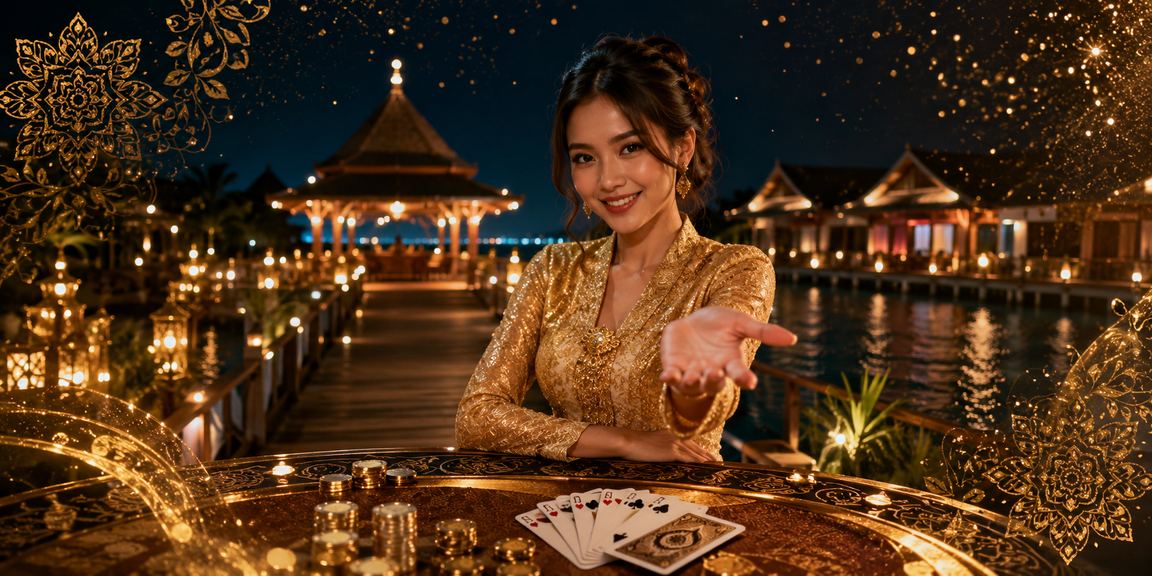 Orang ramai bermain Teen Patti tradisional di Terengganu